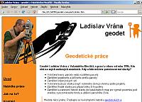 geodetické a zeměměřičské práce